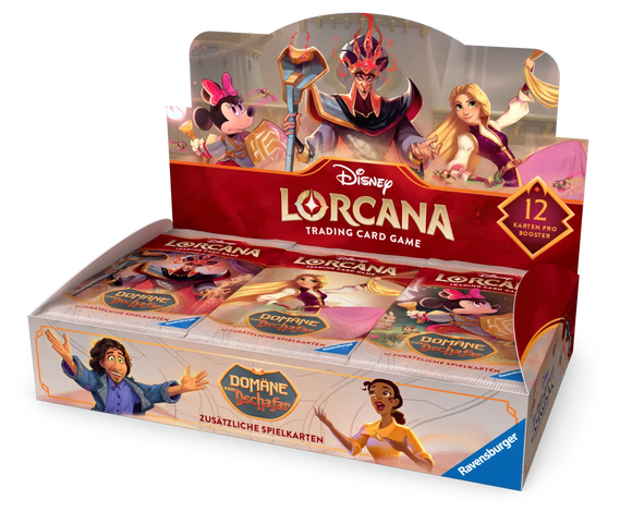 Disney Lorcana TCG Domäne von Dschafar (Set 8) Booster Display (DE) - Pokecard Store