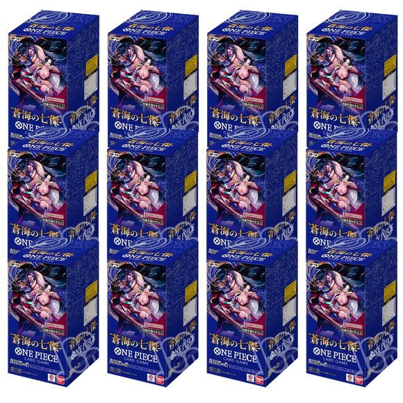 Preorder One Piece The Azure Sea's Seven (OP-14) Booster Box Case (JP) - Pokecard Store