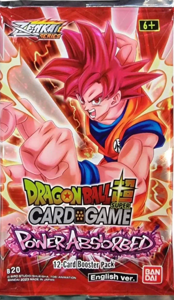 Dragon Ball Super Power Absorbed Booster Pack (EN) - Pokecard Store