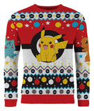 Pokémon Christmas Pullover Base Pokémon Unisex (Grösse M)