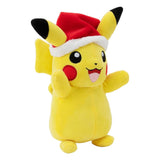 Pokémon Plüschfigur Winter Pikachu mit Weihnachtsmütze 20 cm - Pokecard Store