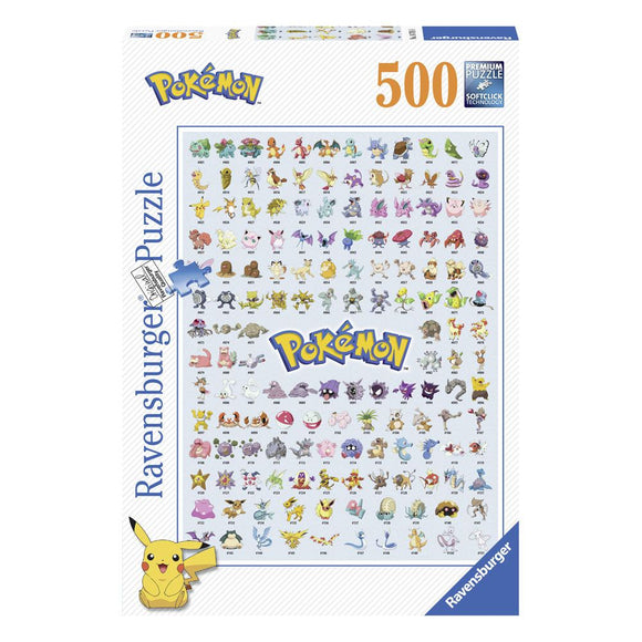 Pokémon Puzzle Pokémon Pokédex (500 Teile) - Pokecard Store