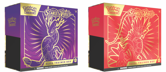 Pokemon Scarlet & Violet Base Set Elite Trainer Box Set (EN)